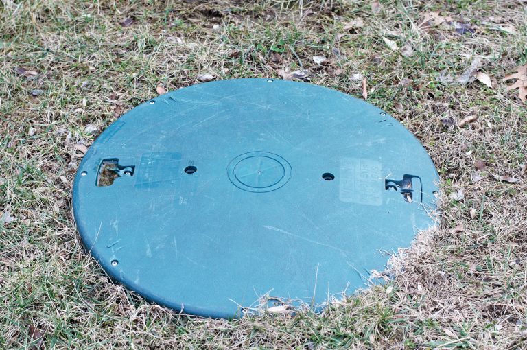 Examples of Typical Lids of Septic Tanks - Provided For