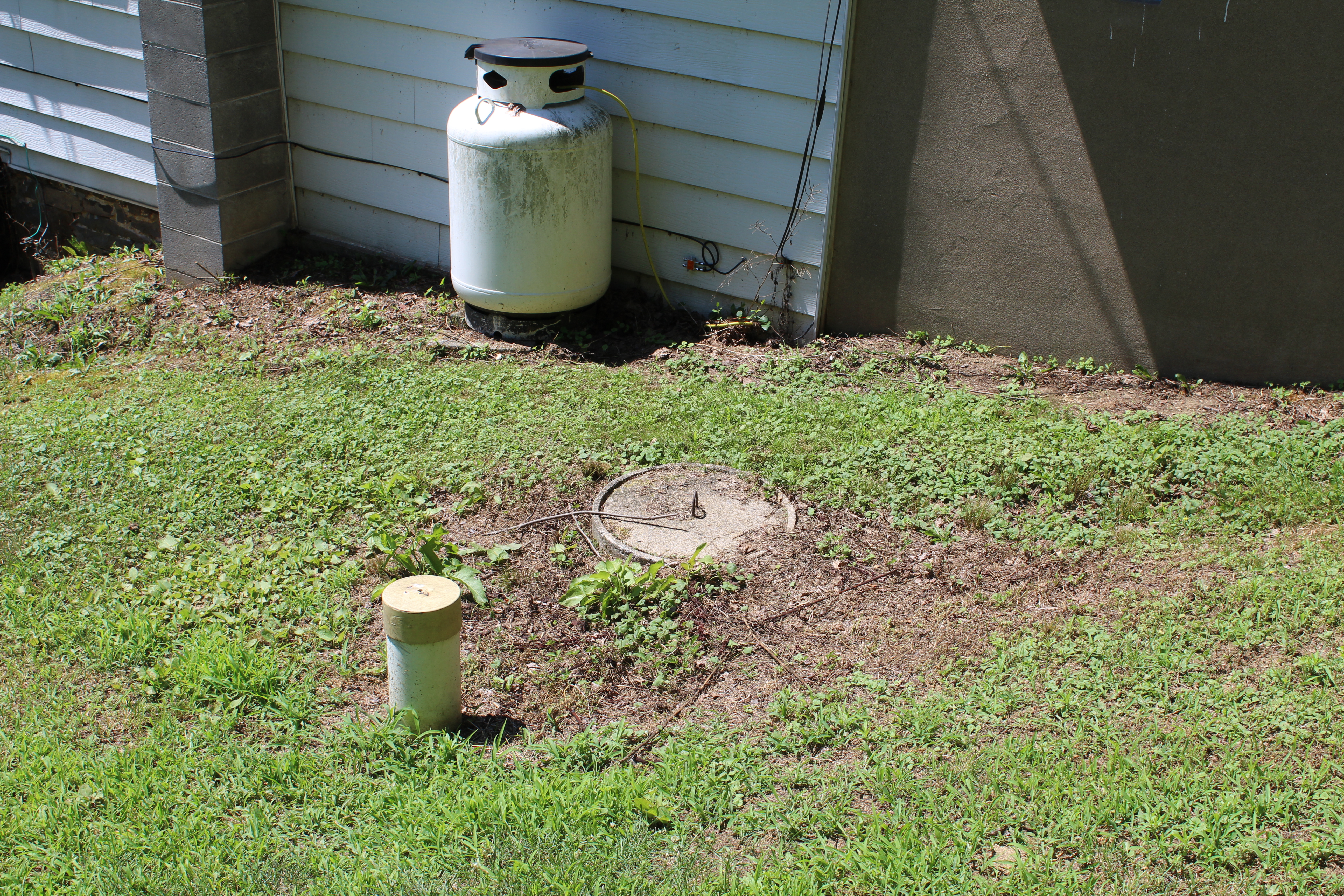 Examples of Typical Lids of Septic Tanks - Provided For